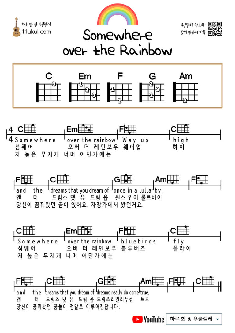 Somewhere over the Rainbow (오즈의 마법사 OST)
