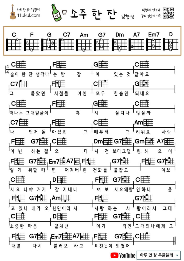 소주 한 잔(임창정)