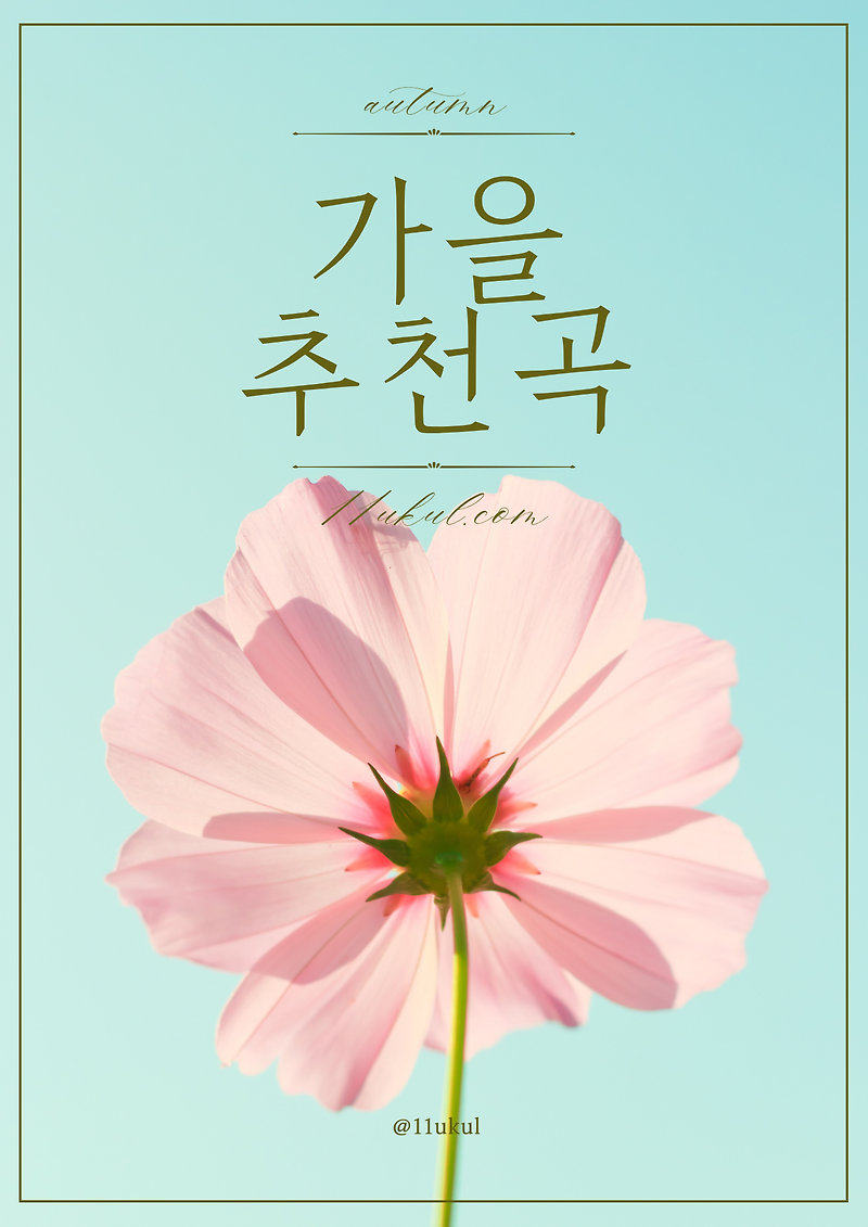 우쿨렐레 가을에 어울리는 노래들