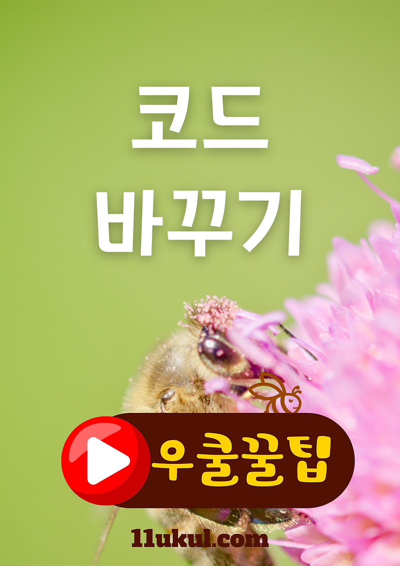 우쿨렐레 코드 잘 바꾸는 방법
