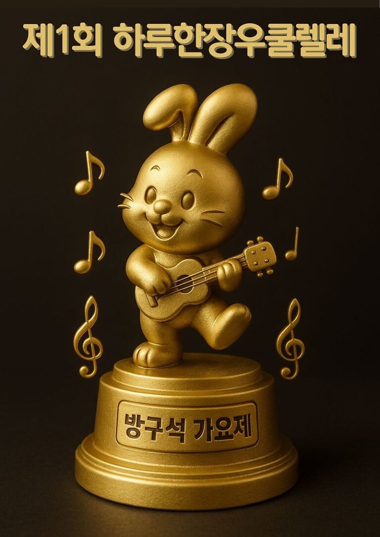 제1회 하루한장우쿨렐레 방구석 가요제(누구나 참가 가능!)
