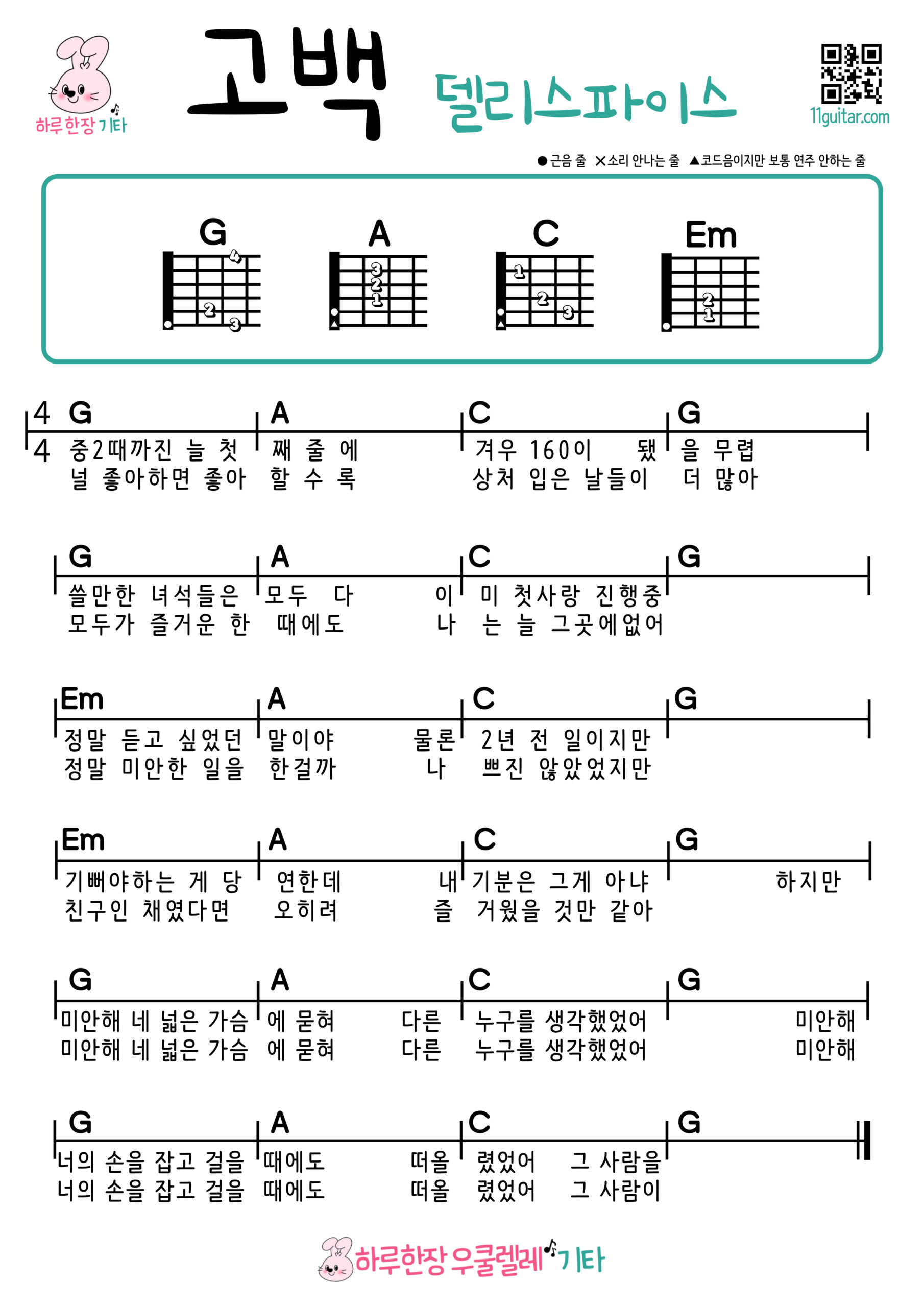 고백(델리스파이스)