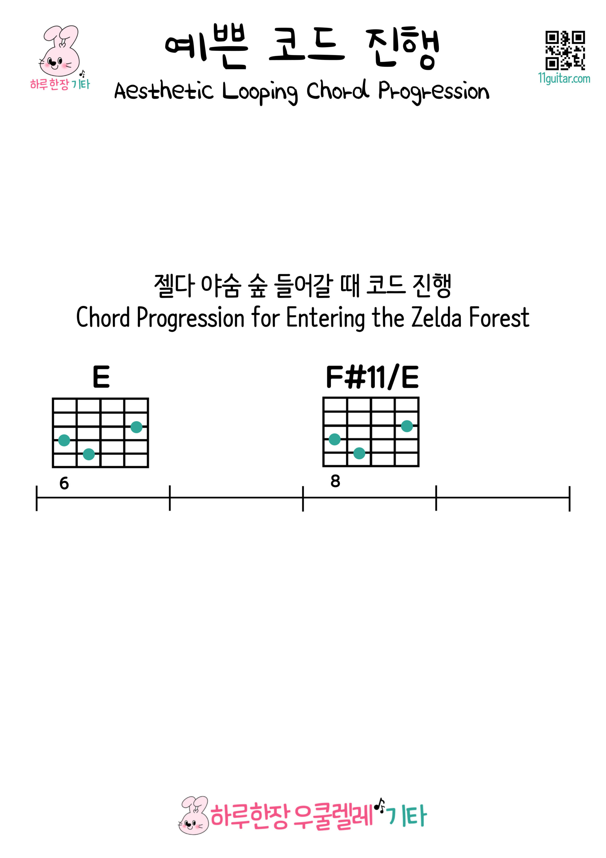 예쁜 코드 진행 캐논 코드 진행 015